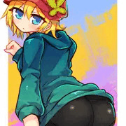 帽子ちゃんのかわいいお尻鑑賞+お漏らし
