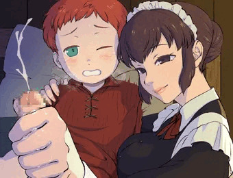 おねショタ手コキ（ゲームサンプル）