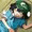 『モブ河童が寝ている口にチ●ポを押しつけられるが、無意識に反応して寝たままひょっとこフ●ラをしてしまう絵』