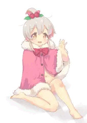 まひろちゃん裸ケープ