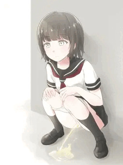 野外おしっ娘
