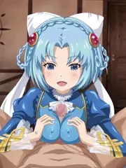 リュドミラちゃん　パイズリ①
