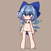 デフォルメ膨乳チルノちゃん