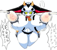 ロボ娘搾乳