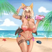 搾精海辺にご注意を