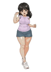 現在作成中のDL同人のヒロインです