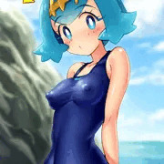 スイレンちゃんが乳首を見せてくれると噂の入り江