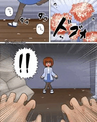 【腹ボコレイプ】戦闘中の混乱！追いつめられたエリ