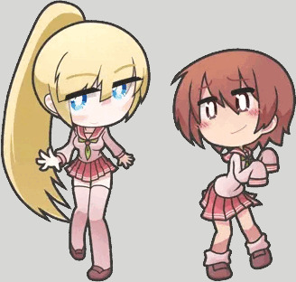 チハルとハルカ