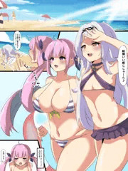 ビーチでナンパ師に気持ちよくさせられちゃうあくたん