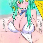 清姫バカンス01❤バニー白青網タイツ❤