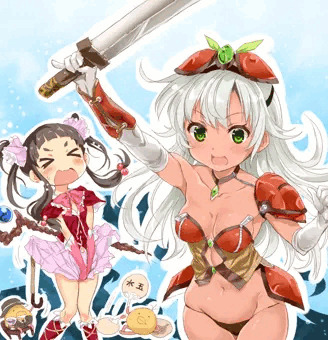 戦士ちゃんと魔法使いちゃん