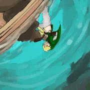 釣堀にて