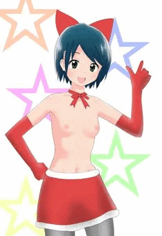 クリスマスコスプレで見せてくれる