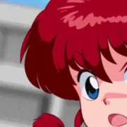 アニメーション風GIF　女らんま＠ムース戦クライマックス　大型版
