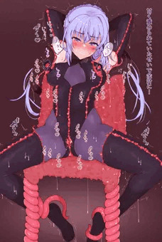🍣ブレイブフェンサー　戦闘スーツ触手服化