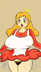 服が、かくれんぼー（透明）