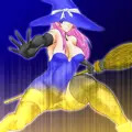 【状態変化】女魔法使い、砂化