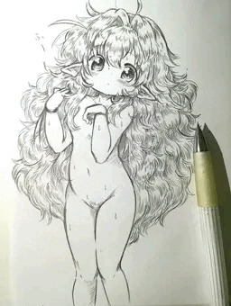 触手らくがき