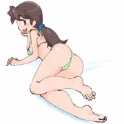 ビキニ尻