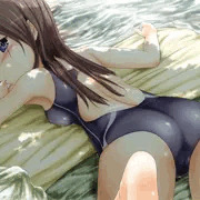 木陰で休憩。