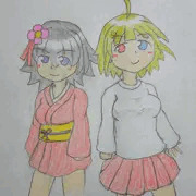 紫乃と麗奈