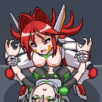 ルージュちゃん エロドットアニメ(リメイク)
