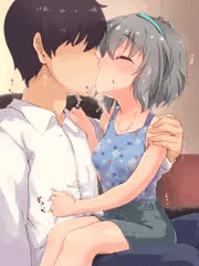 由愛ちゃんとちゅー
