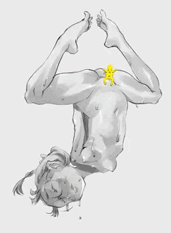 倒福と福田。
