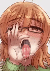 比奈　舌射待ち