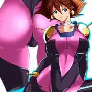 Ｇガンダム「レイン」のファイティングスーツ