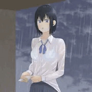 「はぁ、、、びしょびしょだよ～」