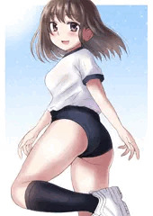 活発なブルマ少女