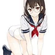 四つん這い眼鏡