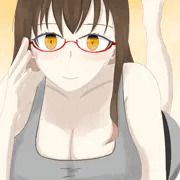 スポブラ眼鏡っ子