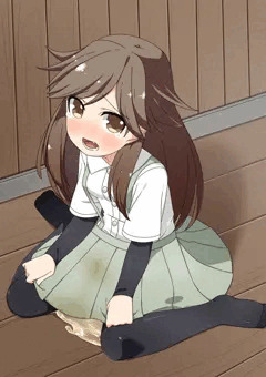お漏らし荒潮ちゃん