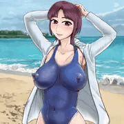 ボディペイント水着