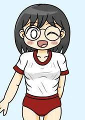 練習兼落書き（241013）（眼鏡なし差分あり）