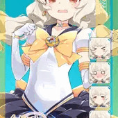 260706リク177「内海アオバ(ブルアカ)」セーラー戦士化