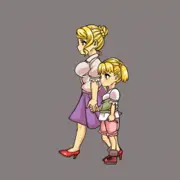 親子がゴブリンに襲われてしまう続きです