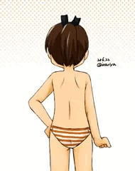 敷波さんバックショット