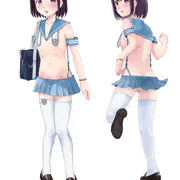 JKさあやとあさみの制服紹介