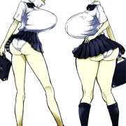 女子高生立ち絵