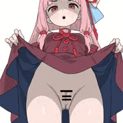 茜ちゃんたくしあげ