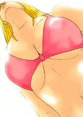 麗子の下乳