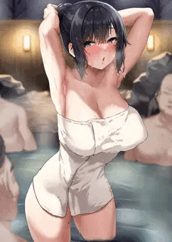 混浴温泉露出プレイ