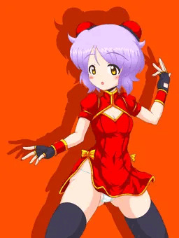 カンフーファイター瑞希（ワレメ丸見え差分あり）