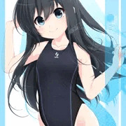 競泳水着「朝潮(艦これ)」230818