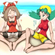 クリスとハルカ