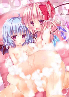 フランちゃんとお風呂でぬるぬるソーププレイ2～お姉様も一緒っ！～